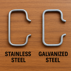 Stainless Steel vs Galvanized Filter Clips