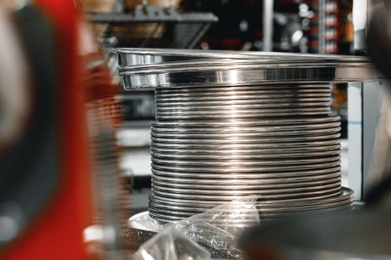 spring wire spools